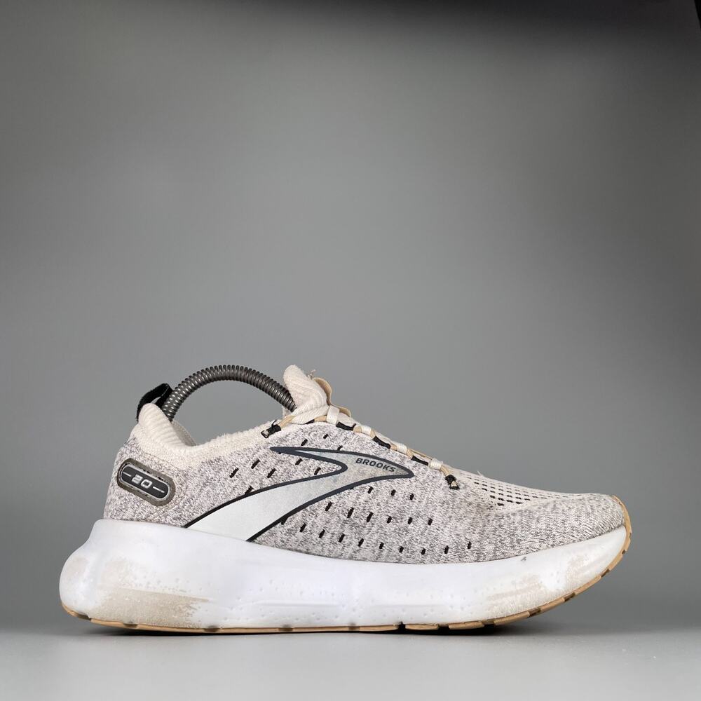 Brooks Glycerin Stealthfit 20 Women's Size 10 B Ivory Running Shoes Athletic GUC - Picture 7 of 9
